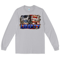 Moon Dust Sweet land of liberty 4th of july Long Sleeve Tee - CowGirlArtShop