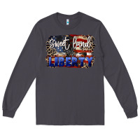 Smoke Sweet land of liberty 4th of july Long Sleeve Tee - CowGirlArtShop