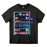 Asphalt Funny Costumes for Halloween Vending Machine Silvester Heavy Core Tee - minhPixels
