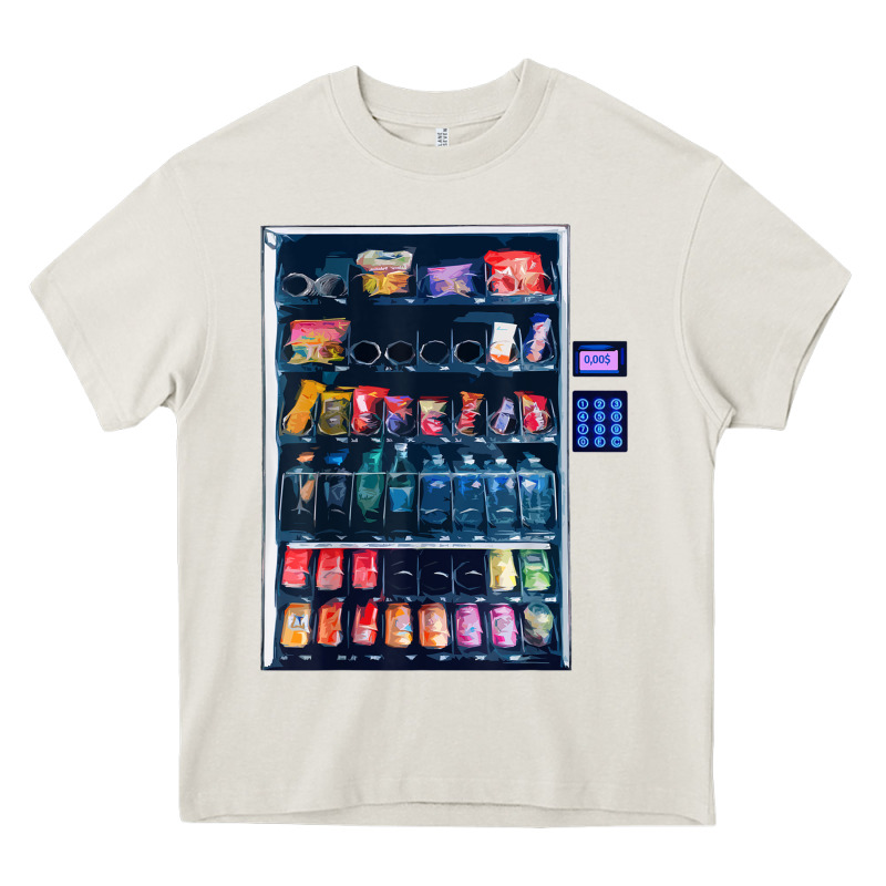 Funny Costumes For Halloween Vending Machine Silvester Heavy Core Tee by minhPixels | Teevron