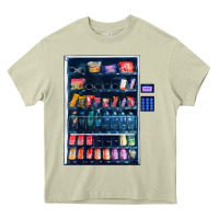Mossy Funny Costumes for Halloween Vending Machine Silvester Heavy Core Tee - minhPixels