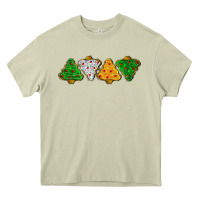 Mossy christmas tree cookies Heavy Core Tee - LillyAllenDesigns