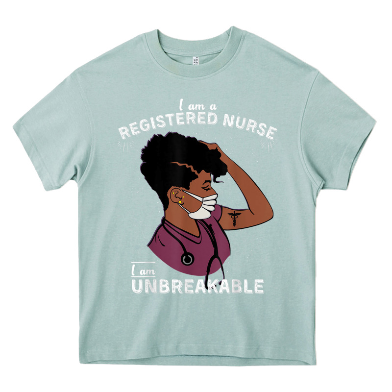 Registered Nurse Gift Phenomenal Black Nurse Nursing Student Heavy Core Tee by minhPixels | Teevron