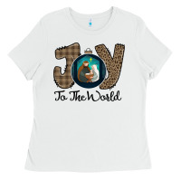 White Joy to the World Ladies Tee - Bettercallsaul