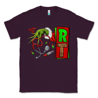 Plum Christmas Character Nurse Classic Tee - NancyCooperArtShop