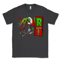 Smoke Christmas Character Nurse Classic Tee - NancyCooperArtShop