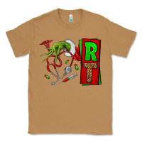 Toasted Coconut Christmas Character Nurse Classic Tee - NancyCooperArtShop