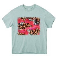 Arona valentine's day cowhide leopard background Heavy Core Tee - JahusDesignShop