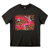 Asphalt valentine's day cowhide leopard background Heavy Core Tee - JahusDesignShop