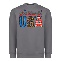 Storm god bless the usa Heavyweight Sweatshirt - BundleAndBundleShop