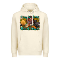 Sandshell pumpkin kisses harvest wishes Premium Hoodie - BundleAndBundleShop