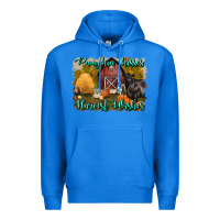 True Royal pumpkin kisses harvest wishes Premium Hoodie - BundleAndBundleShop