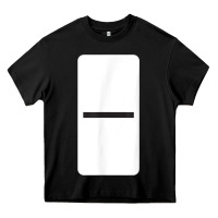 Black Double Blank Dominoes Halloween Costume Domino Game Heavy Core Tee - minhPixels