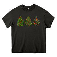 Asphalt christmas trees Heavy Core Tee - LillyAllenDesigns