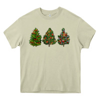 Mossy christmas trees Heavy Core Tee - LillyAllenDesigns
