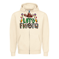 Sandshell fiesta Zipper Hoodie - CowhideDigitalArt