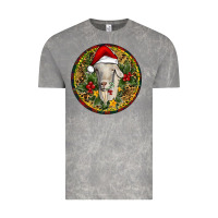 Cloud Rock Christmas Goat Vintage Tee - RanaPortraitStore