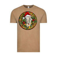 Vintage Coffee Christmas Goat Vintage Tee - RanaPortraitStore