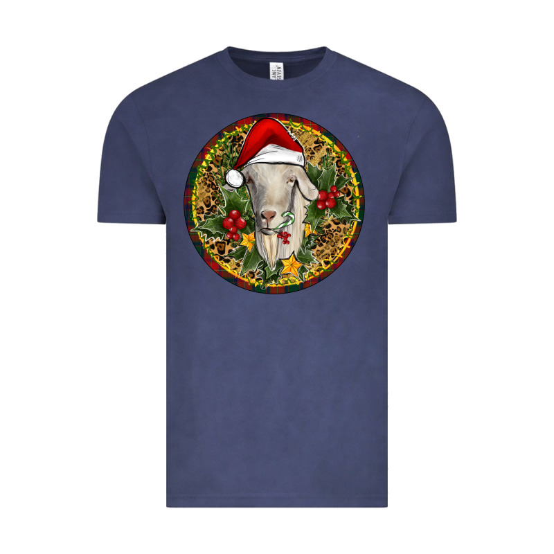 Christmas Goat Vintage Tee by RanaPortraitStore | Teevron