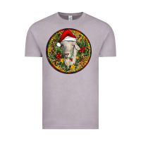 Vintage Zinc Christmas Goat Vintage Tee - RanaPortraitStore
