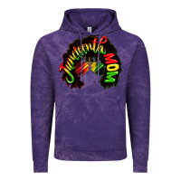 Cloud Purple juneteenth mom Vintage Hoodie - CowGirlArtShop