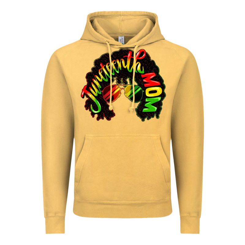 Juneteenth Mom Vintage Hoodie by CowGirlArtShop | Teevron