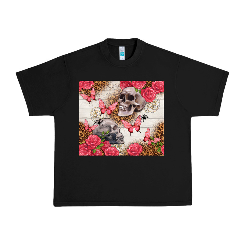 Skulls And Roses Tumbler Urban Heavy Tee by TumblerDesignByShophia | Teevron