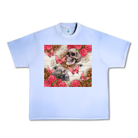 Grape Ice skulls and roses tumbler Urban Heavy Tee - TumblerDesignByShophia