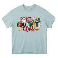 Arona Santa's Favorite Class Christmas Heavy Core Tee - LillyAllenDesigns