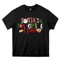 Black Santa's Favorite Class Christmas Heavy Core Tee - LillyAllenDesigns