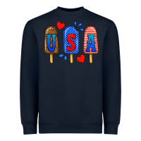 Navy usa popsicles Heavyweight Sweatshirt - BundleAndBundleShop