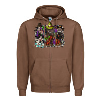Chestnut animal halloween Zipper Hoodie - SublimationCraftShop