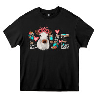 Black calf love Heavy Core Tee - JahusDesignShop