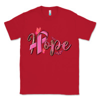 Red hope breast cancer Classic Tee - NancyCooperArtShop