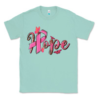 Seafoam hope breast cancer Classic Tee - NancyCooperArtShop