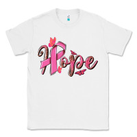 White hope breast cancer Classic Tee - NancyCooperArtShop