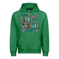 Emerald when life gives you more than you can stand kneel Urban Hoodie - AdoDesignShop