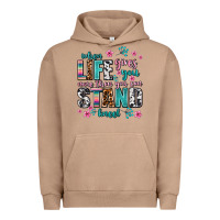 Pigment Burro when life gives you more than you can stand kneel Urban Hoodie - AdoDesignShop