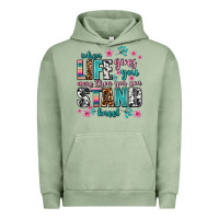 Pigment Oil Green when life gives you more than you can stand kneel Urban Hoodie - AdoDesignShop