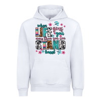White when life gives you more than you can stand kneel Urban Hoodie - AdoDesignShop