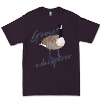 Plum Canadian Goose Whisperer Shirt Funny Cute Bird Hunter Gift 2 Premium Tee - minhPixels