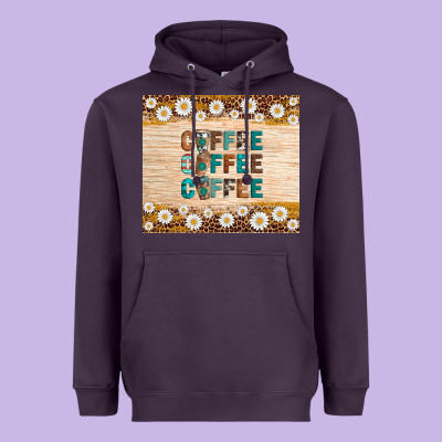 Coffee Heavyweight Hoodie Designed By Artiststas