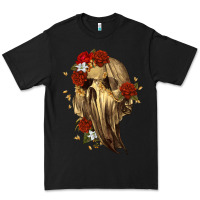 Black Ghost Skeleton Premium Tee - RanaPortraitStore