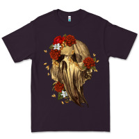 Plum Ghost Skeleton Premium Tee - RanaPortraitStore
