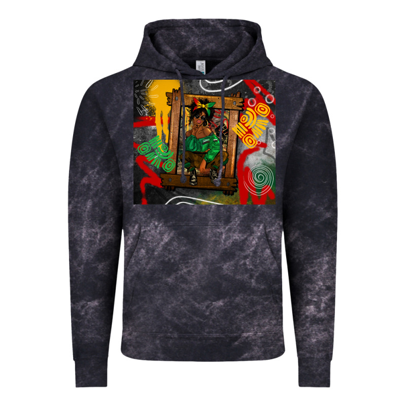 Juneteenth Black Woman Fashion Girl Vintage Hoodie by CowGirlArtShop | Teevron