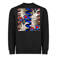 Black usa balloons seamless pattern Heavyweight Sweatshirt - BundleAndBundleShop