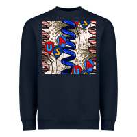 Navy usa balloons seamless pattern Heavyweight Sweatshirt - BundleAndBundleShop