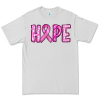 Dove Grey Western Hope Breast Cancer Premium Tee - RanaPortraitStore