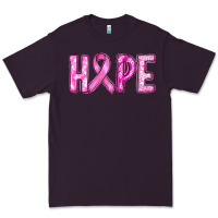 Plum Western Hope Breast Cancer Premium Tee - RanaPortraitStore