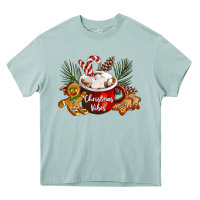 Arona christmas vibes hot cocoa Heavy Core Tee - LillyAllenDesigns